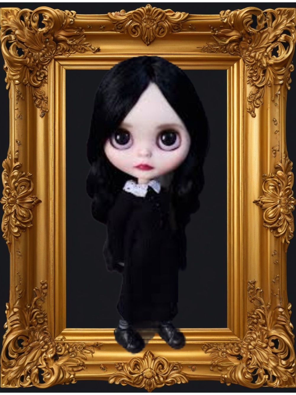 12” Blythe Doll Wednesday Addams